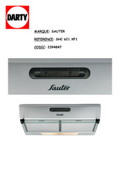 sauter SHC 621 XF1 Guide D'installation & D'utilisation