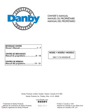 Danby DBC117A1BSSDB-RF Manuel Du Propriétaire