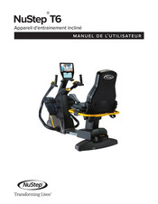 Nustep T6 Manuel De L'utilisateur