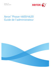 Xerox Phaser 4620 Guide De L'administrateur