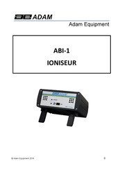 Adam Equipment ABI-1 Mode D'emploi