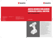 Würth ABS 18 SUBCOMPACT Traduction Des Instructions De Service D'origine