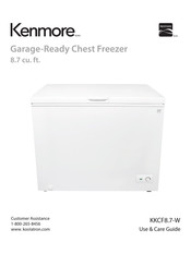 Kenmore KKCF8.7-W Guide D'utilisation Et D'entretien