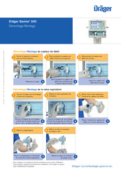 Dräger Savina 300 Notice De Montage, De Démontage Et D'utilisation