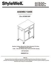 StyleWell 1001 759 167 Guide D'assemblage