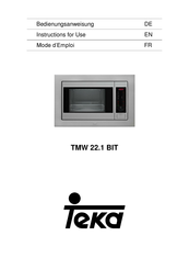 Teka TMW 22.1 BIT Mode D'emploi