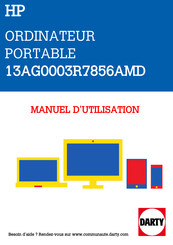 HP 13AG0003R7856AMD Manuel De L'utilisateur