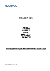 Calideal CINAED Instructions Pour L'installation Et L'utilisation