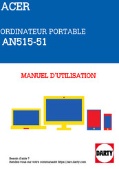 Acer AN515-51 Manuel D'utilisation