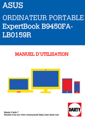 Asus ExpertBook B9450FA-LB0159R Manuel Électronique