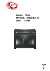 Falcon EXL110EIBL/C-EU Mode D'emploi & Instructions D'installation