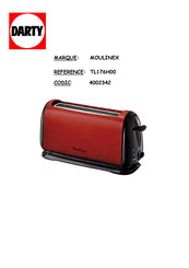 Moulinex TL176H00 Manuel D'utilisation