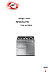 Smeg SY93 Serie Manuel D'utilisation