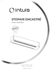 Intuis STOPAIR ENCASTRE M168224 Notice