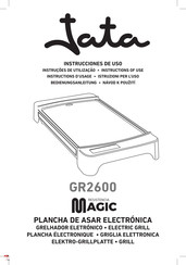 Jata Magic GR2600 Instructions D'usage