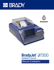 Brady BradyJet J7300 Manuel D'utilisation