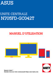 Asus N705FD-GC042T Manuel Électronique