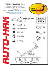 AUTO-HAK F49A Instructions De Montage