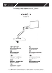 hjh OFFICE 802043 Instructions De Montage