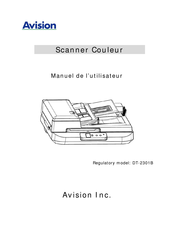 Avision DT-2301B Manuel De L'utilisateur