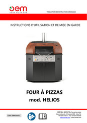 OEM HELIOS Instructions D'utilisation Et De Maintenance