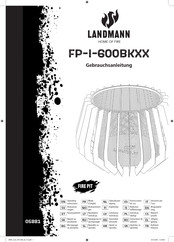 Landmann FP-I-600BKXX Mode D'emploi