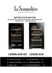 La Sommeliere LS52BLACK Notice D'utilisation