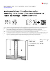 Rauch AG805.5F05 Notice De Montage