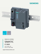 Siemens CPU 1510SP-1 PN Manuel De L'appareil