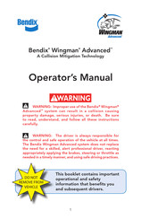 BENDIX Wingman Advanced Guide D'utilisation