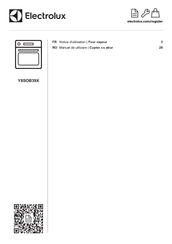 Electrolux Y8SOB39X Notice D'utilisation