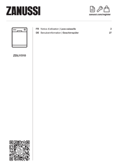 Zanussi ZDLI1510 Notice D'utilisation