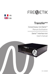 FRENETIK Transfer EVO Manuel D'utilisation