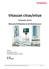 VITACON cVue Manuel D'utilisation Et De Maintenance