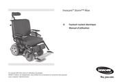 Invacare Storm 4 Max Manuel D'utilisation