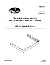 Osburn OA10269 Instructions D'installation