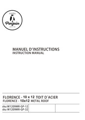 Penguin W1209MR-GP-12 Manuel D'instructions