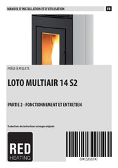 Red Heating LOTO MULTIAIR 14 S2 Manuel D'installation Et D'utilisation