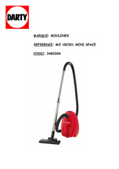 Moulinex Mini Space MO182301 Manuel D'utilisation