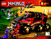 Lego NINJAGO Masters of Spinjitzu 70750 Mode D'emploi