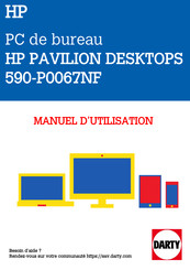 HP Pavilion 590-P0067NF Manuel De L'utilisateur