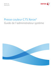 Xerox CopyCentre C75 Guide De L'administrateur