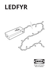 IKEA LEDFYR Mode D'emploi