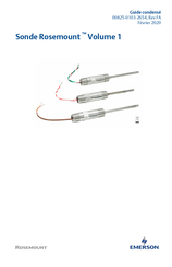 Emerson Rosemount Volume 1 Guide Condensé