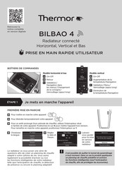 Thermor BILBAO 4 Guide De Référence Rapide Utilisateur