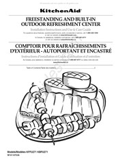 KitchenAid KFFU271 Instructions D'installation