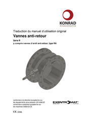 KONRAD R Serie Traduction Du Manuel D'utilisation Original