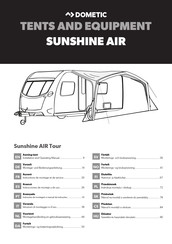 Dometic SUNSHINE AIR Tour Instructions De Montage