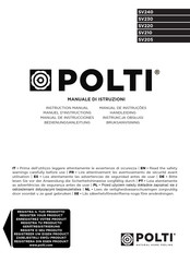 POLTI SV210 Manuel D'instructions