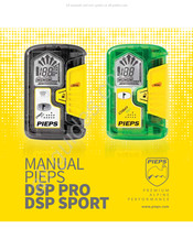 PIEPS DSP SPORT Manuel